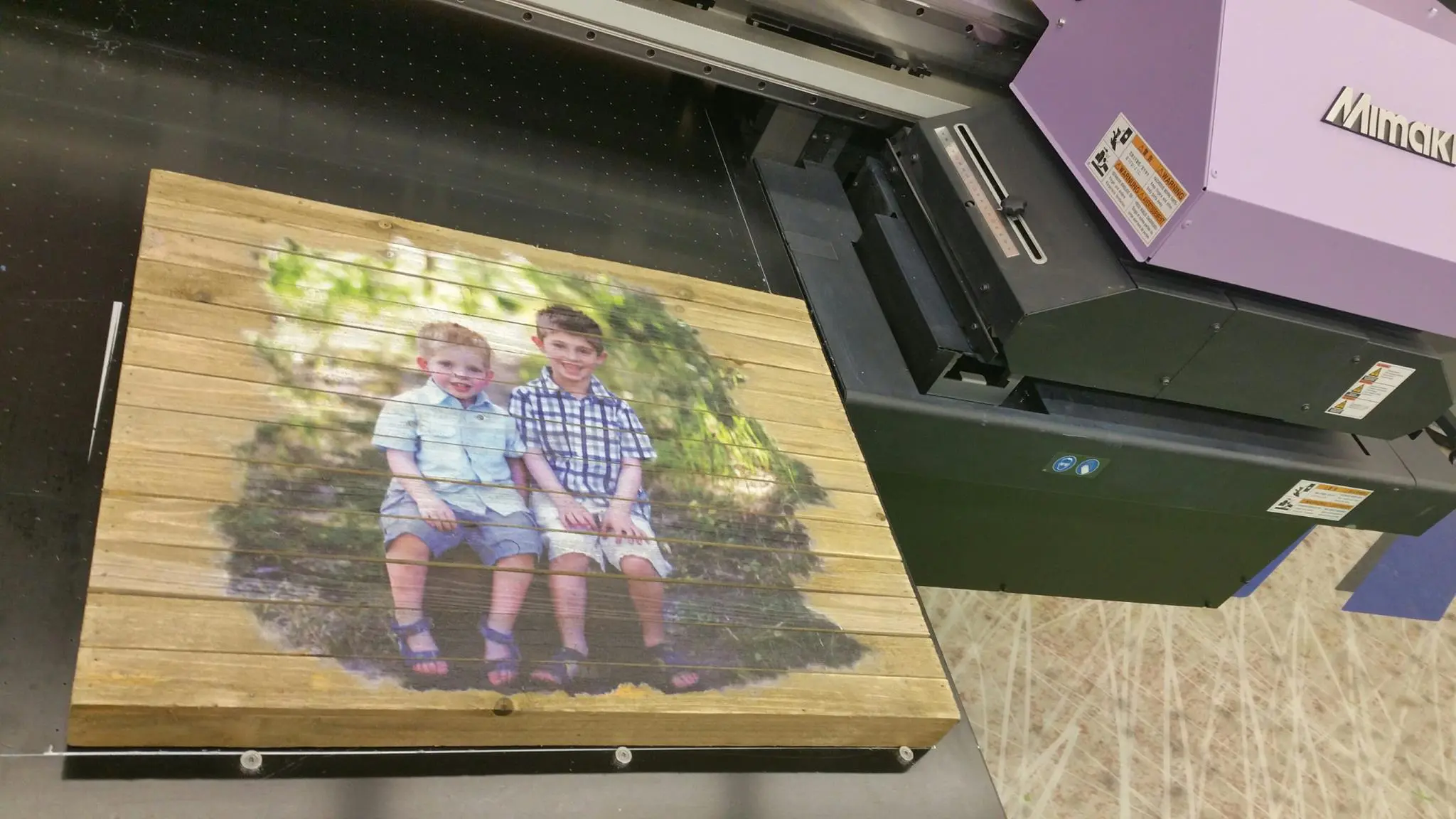 Wood printer for Plaques, Cornhole, Coasters