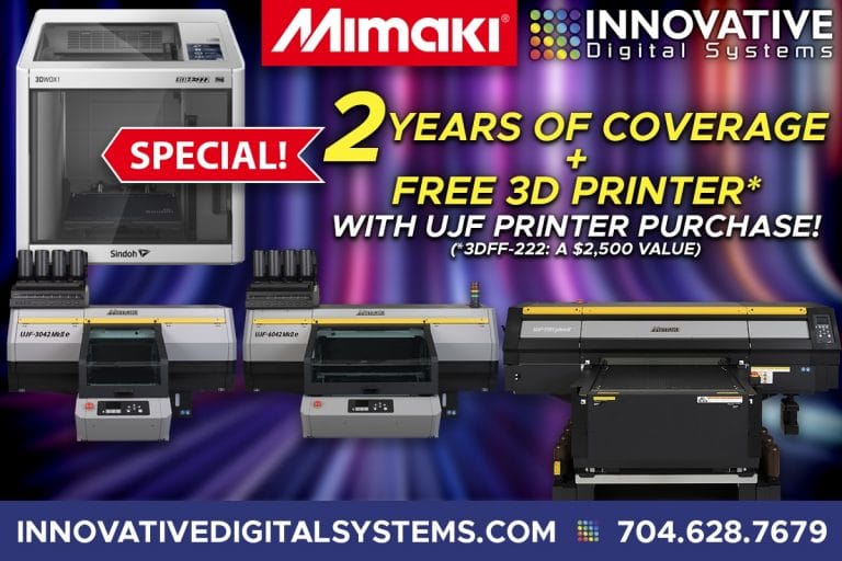 Current Mimaki UV printer price promo