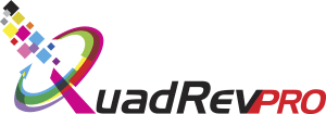 QuadRev Pro Transparent Logo for Rotary Printer