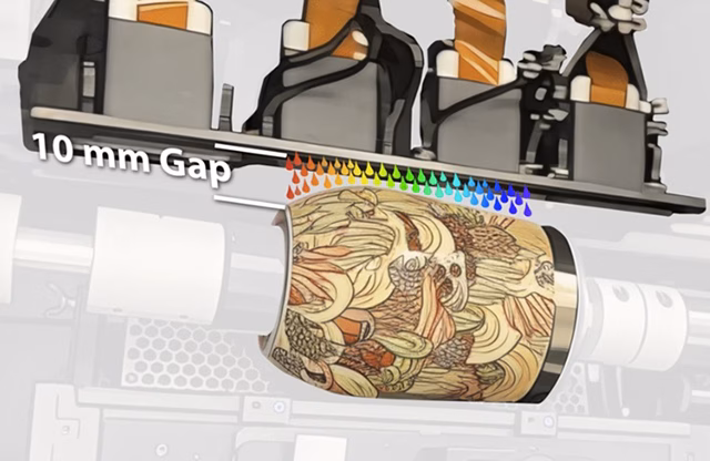 IDS - High Gap Distance Illustration ROTARY-Stemless Wine