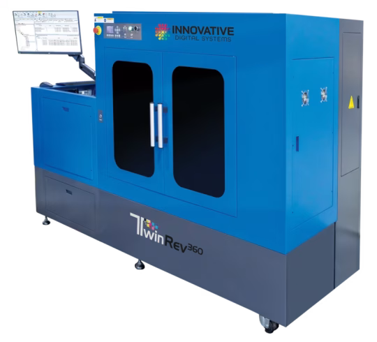 Dual UV Bottle & Cylindrical Printer — TwinRev 360
